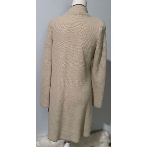 Embroidered wool blend dress large button front one deep pocket S - Picture 5 of 7